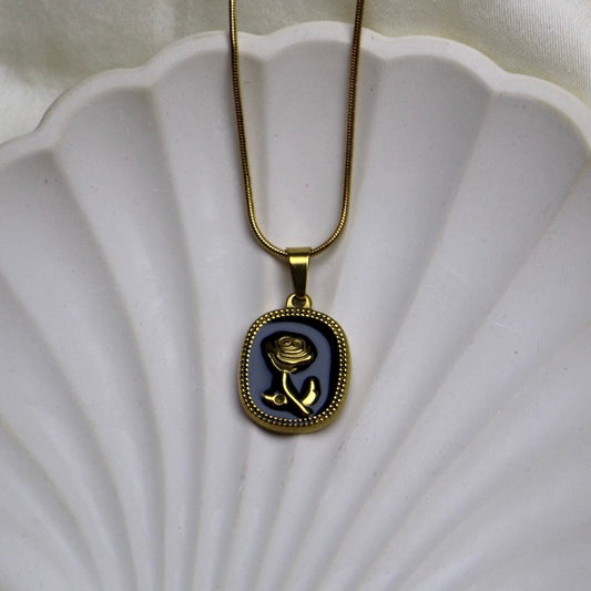 Golden Tulip Pendant