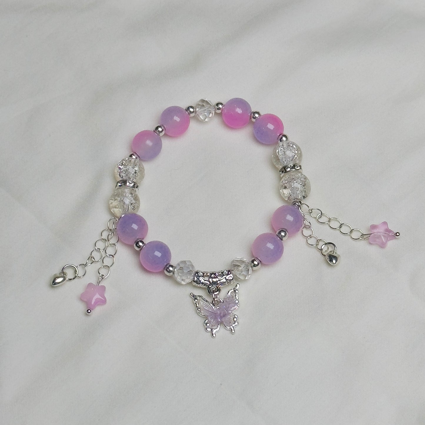 Purple Bead Bracelet