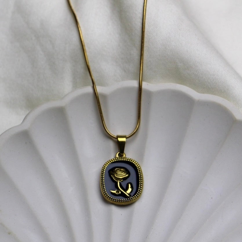 Golden Tulip Pendant