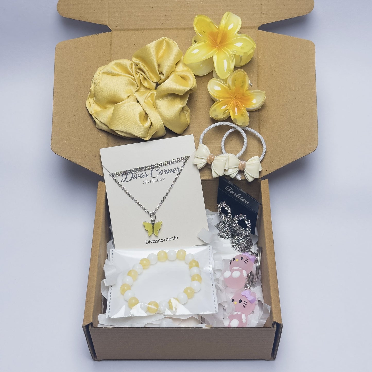 Yellow Butterfly Hamper 12