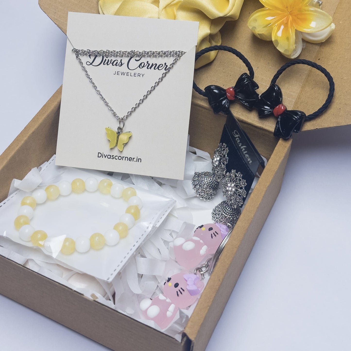 Yellow Butterfly Hamper 8