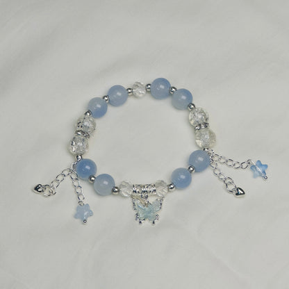 Blue Bead Bracelet