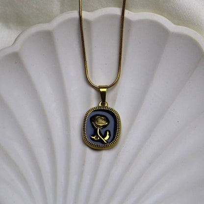 Golden Tulip Pendant