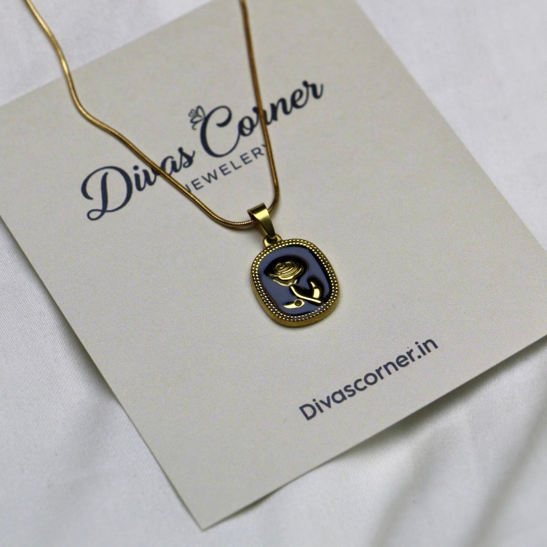 Golden Tulip Pendant