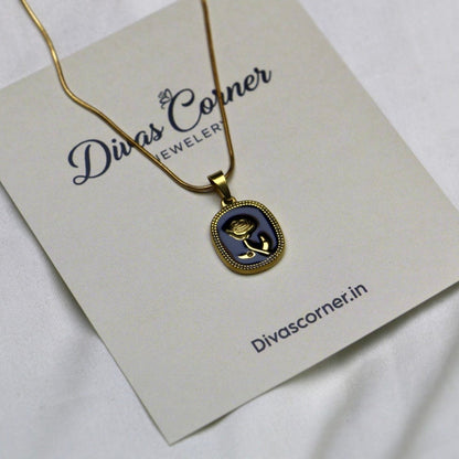 Golden Tulip Pendant