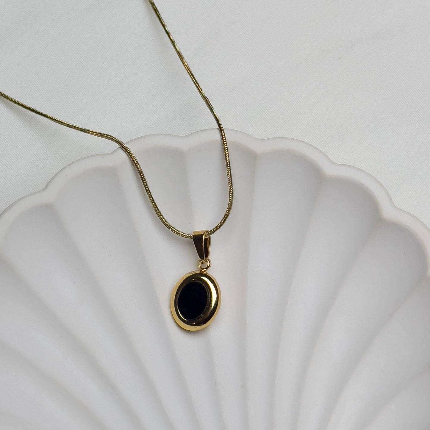 Black n Golden Pendant