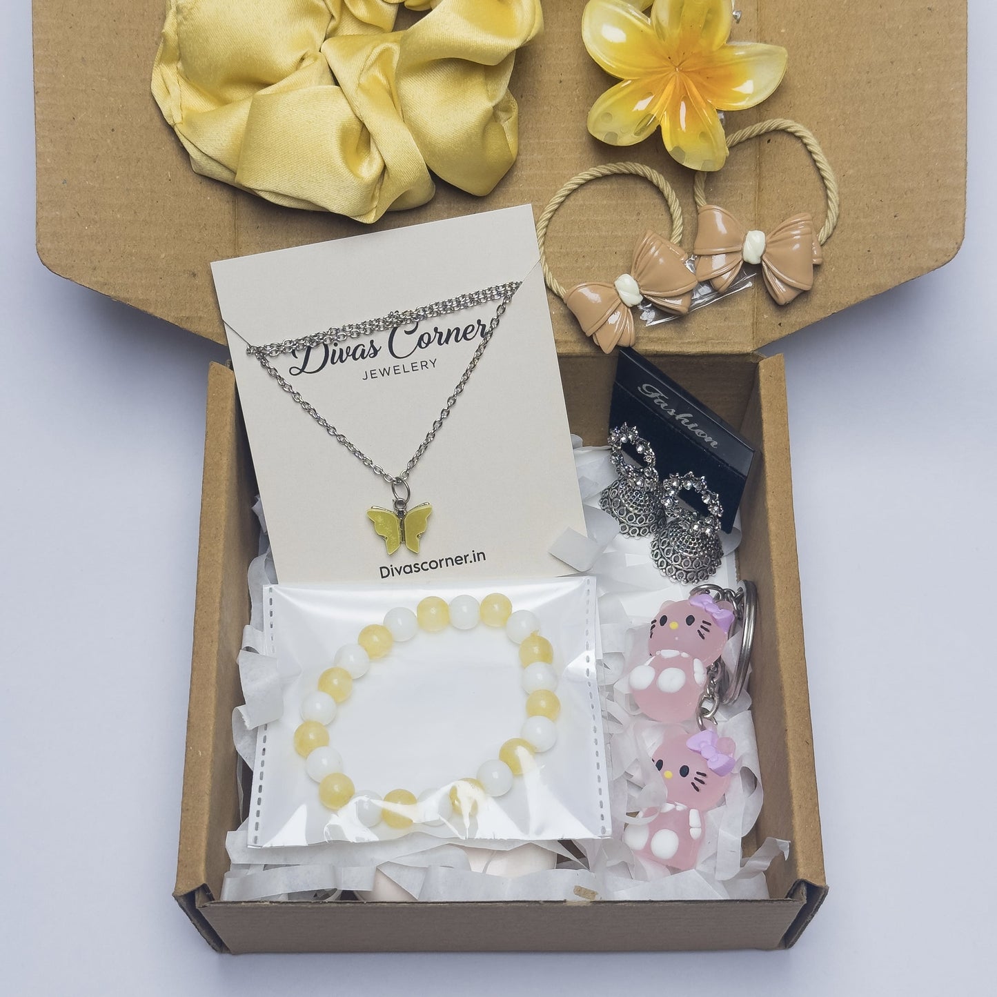Yellow Butterfly Hamper 13