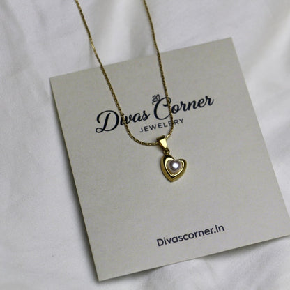 Heart Pearl Pendant