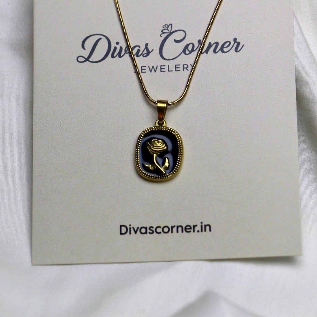 Golden Tulip Pendant