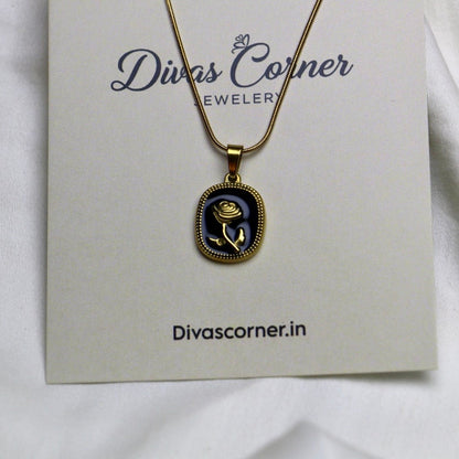 Golden Tulip Pendant