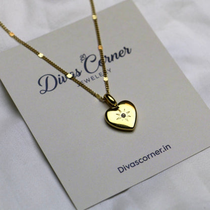 Star Heart Pendant