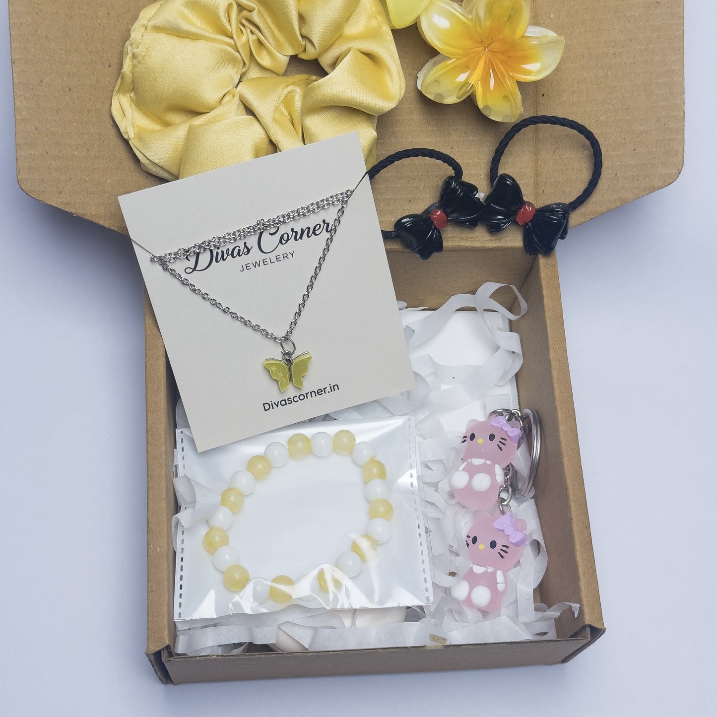 Yellow Butterfly Hamper 9