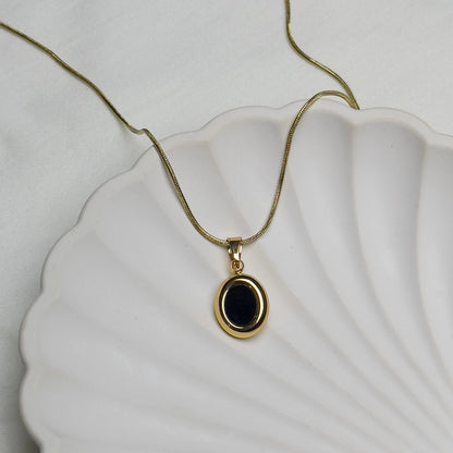 Black n Golden Pendant