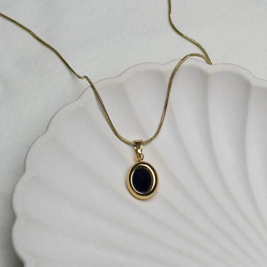 Black n Golden Pendant