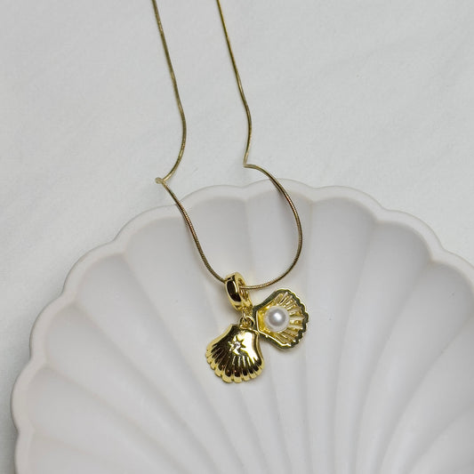 Pearl N Shell Pendant