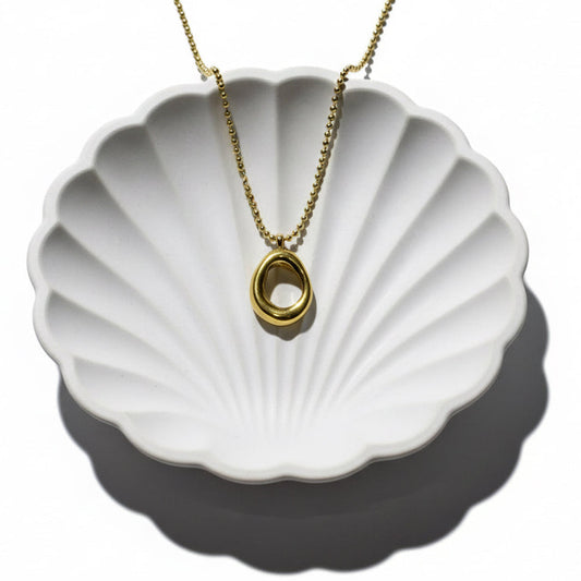 Ova-Golden Pendant