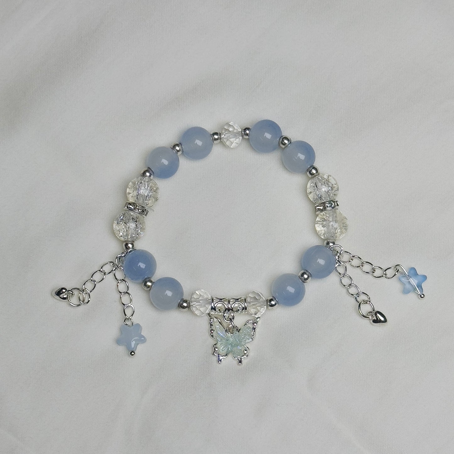 Blue Bead Bracelet