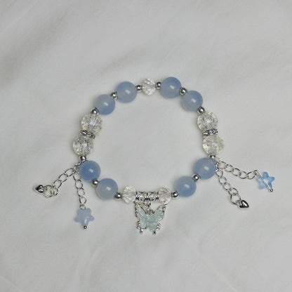 Blue Bead Bracelet