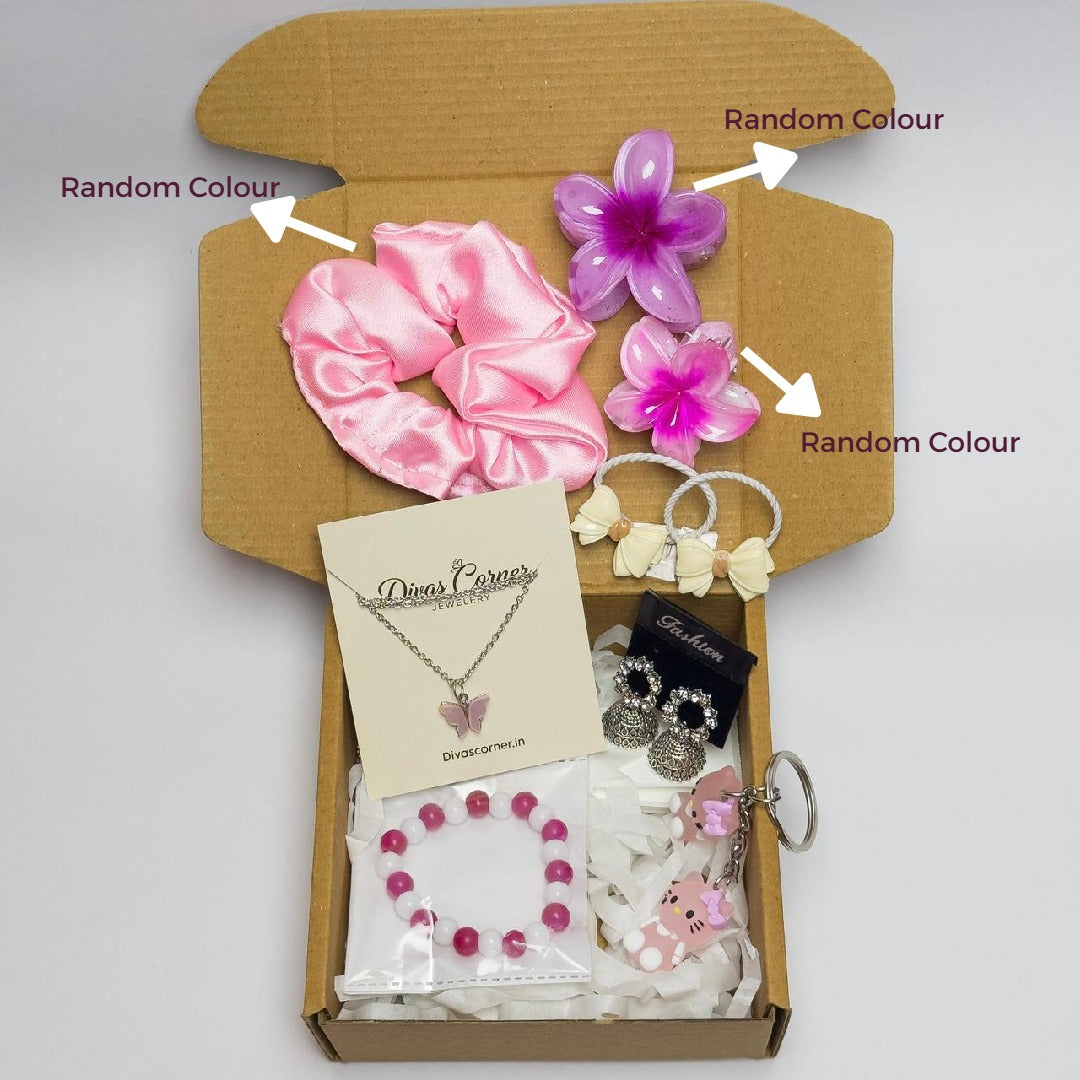 Pink & Purple hamper 1