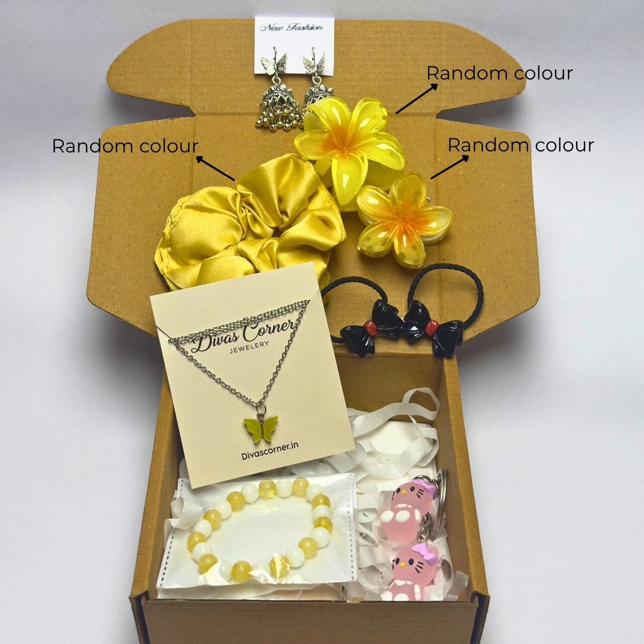 Yellow Butterfly Hamper 9