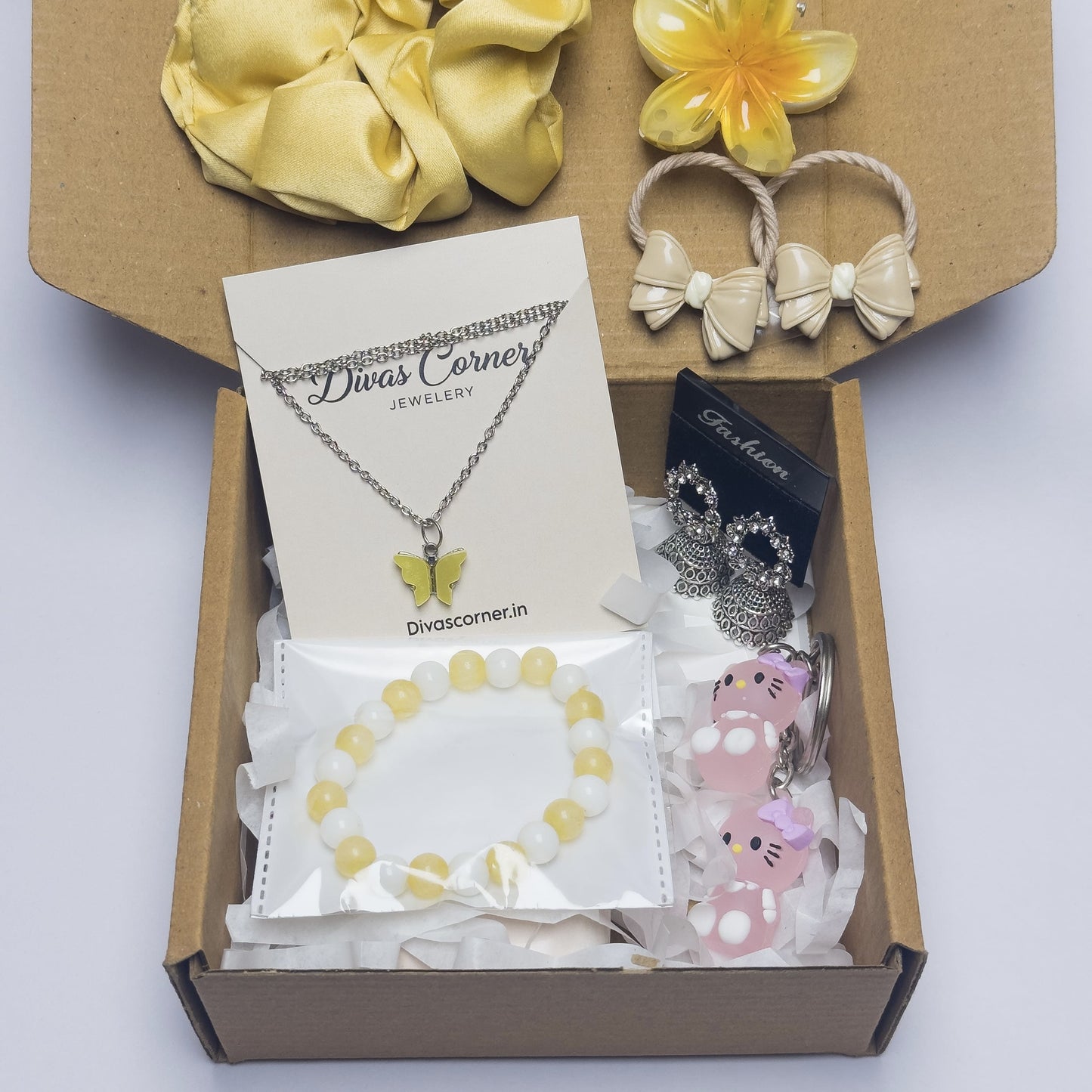 Yellow Butterfly Hamper 14