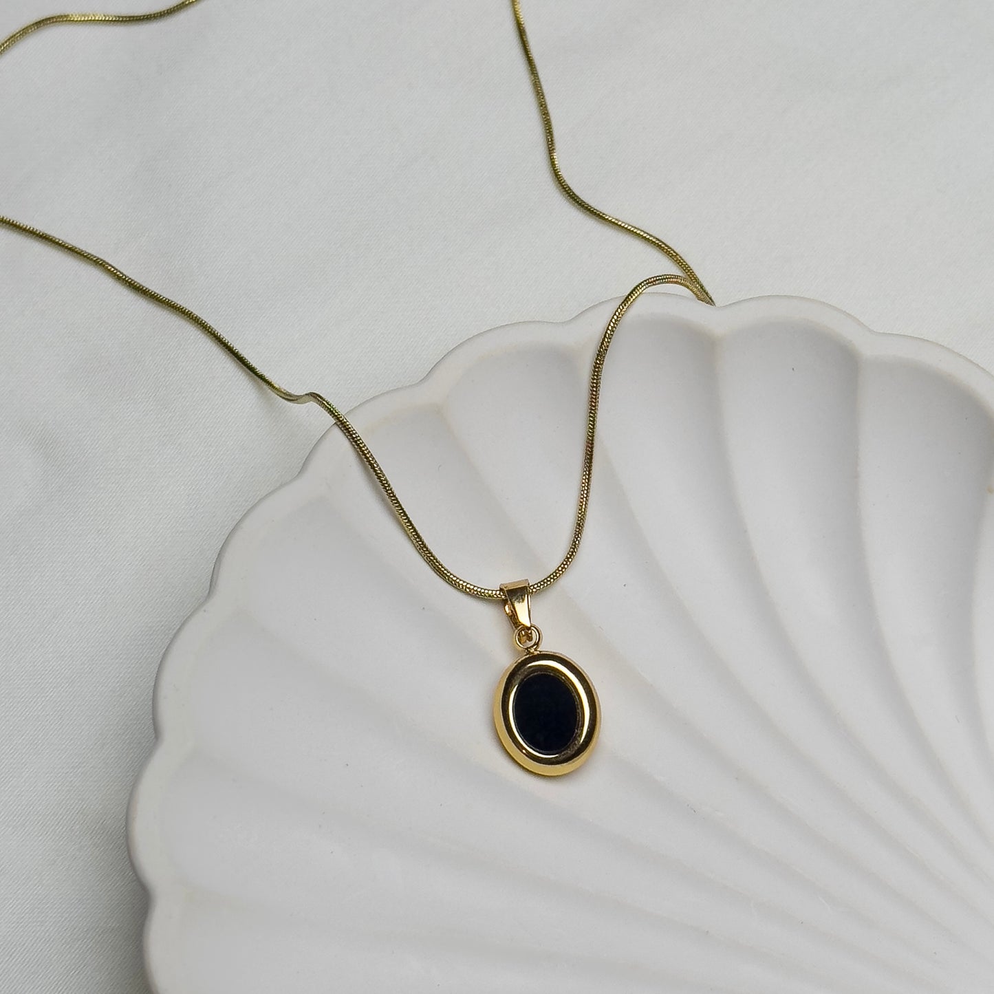 Black n Golden Pendant