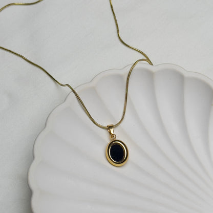 Black n Golden Pendant