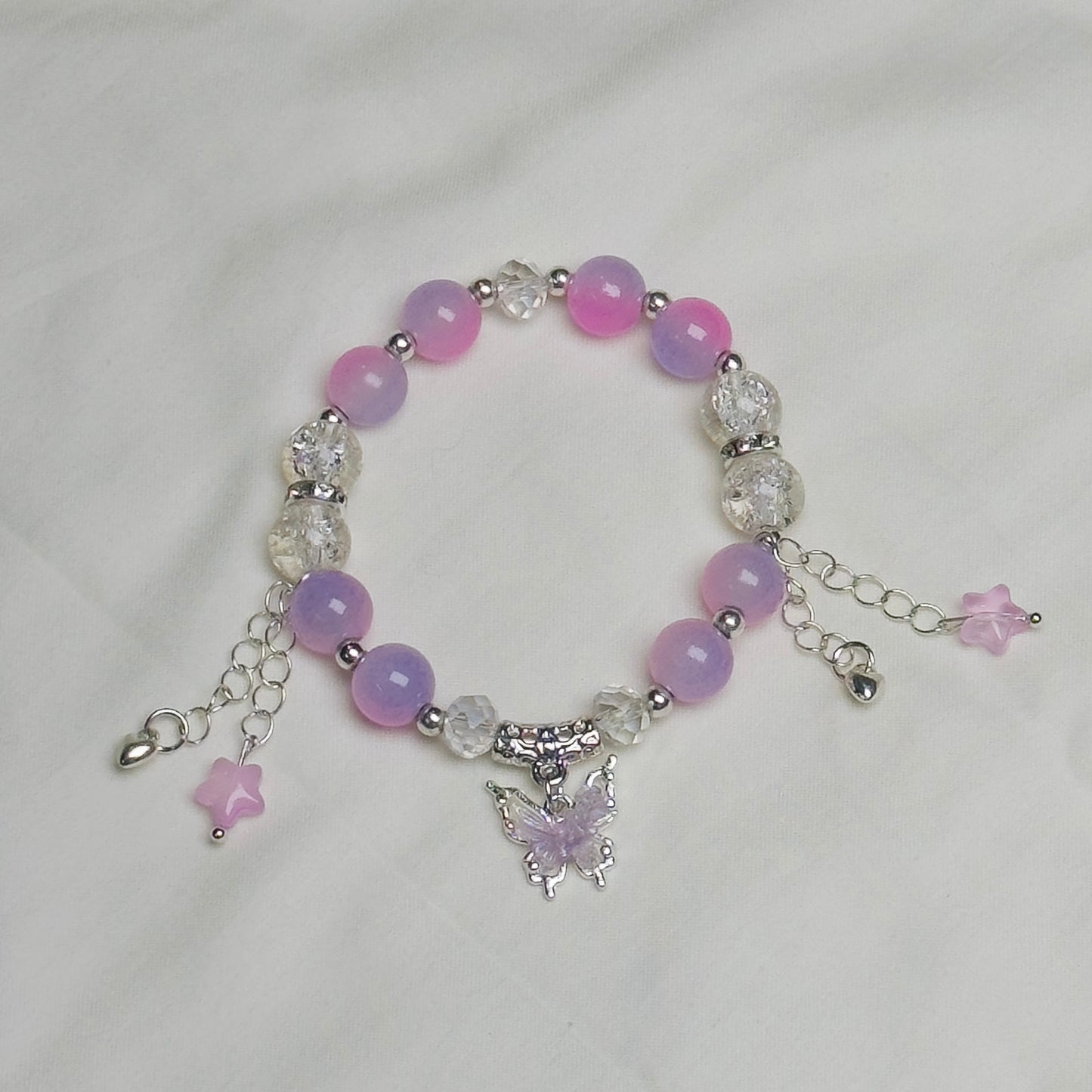 Purple Bead Bracelet
