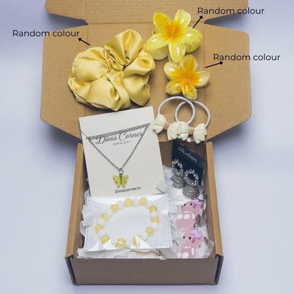 Yellow Butterfly Hamper 12