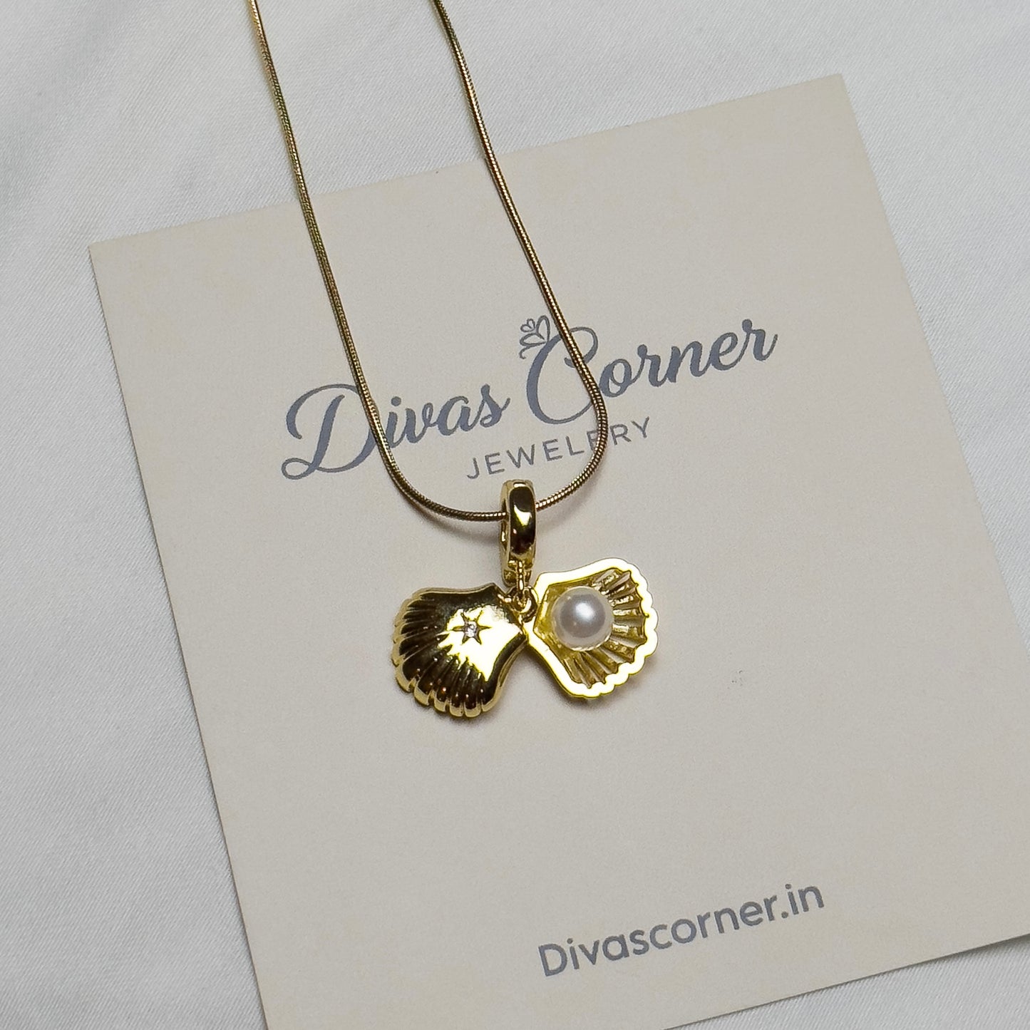 Pearl N Shell Pendant