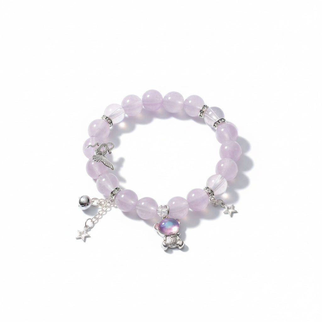 Purple Bead Bracelet