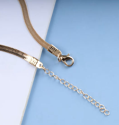 Golden Snake Chain Bracelet