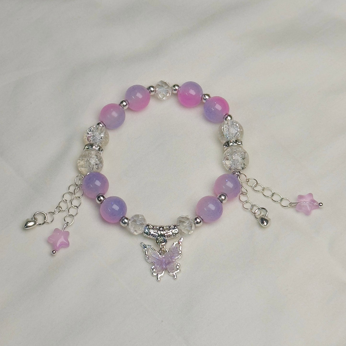 Purple Bead Bracelet