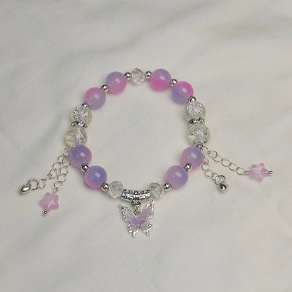 Purple Bead Bracelet