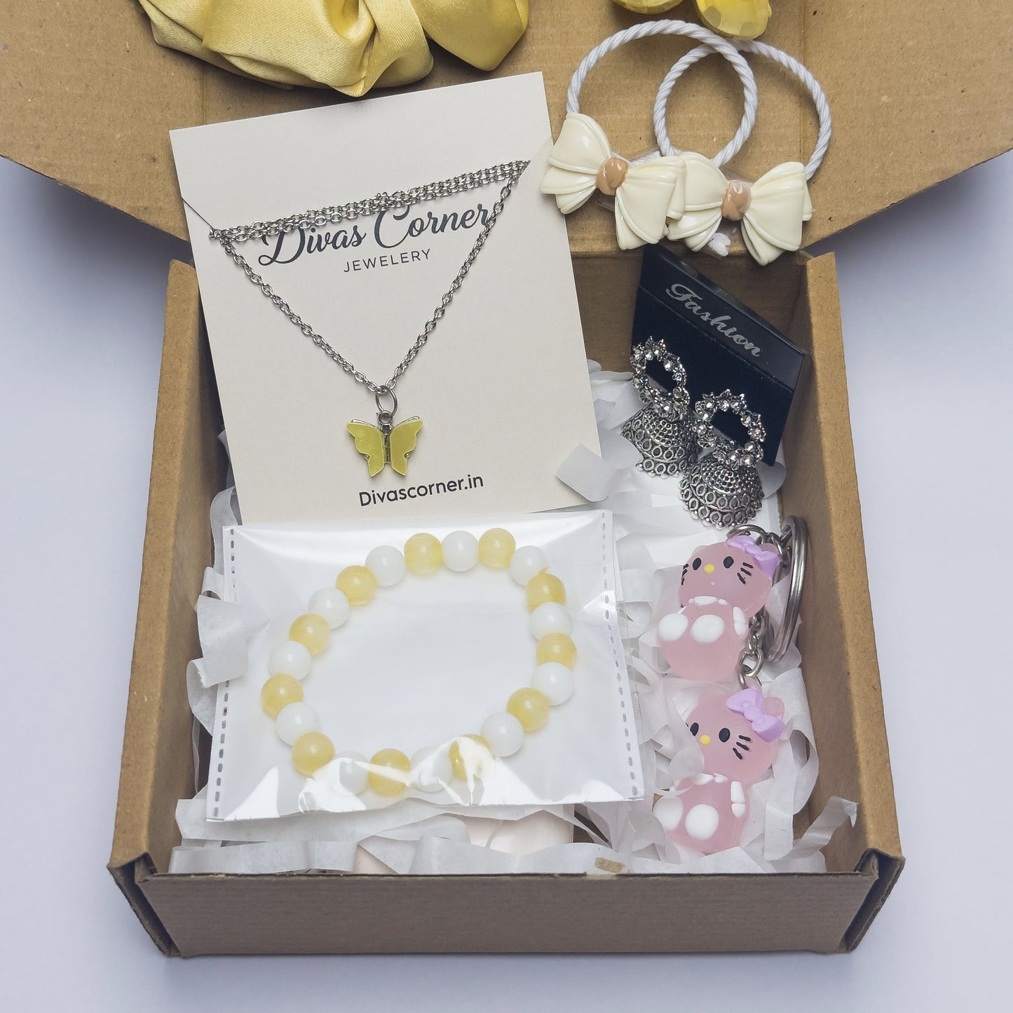 Yellow Butterfly Hamper 12