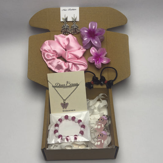 Pink & Purple Hamper 6