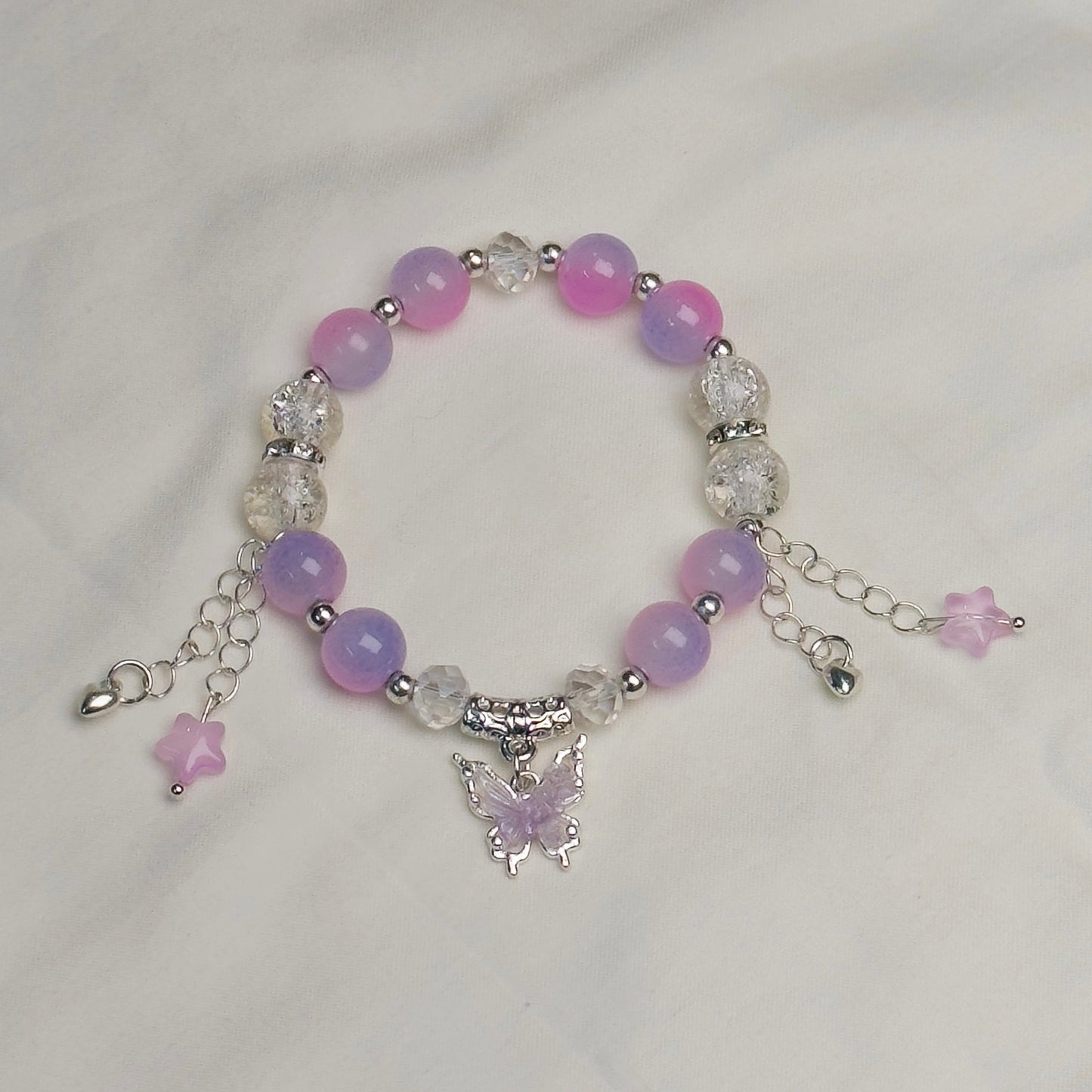 Purple Bead Bracelet