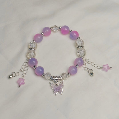 Purple Bead Bracelet